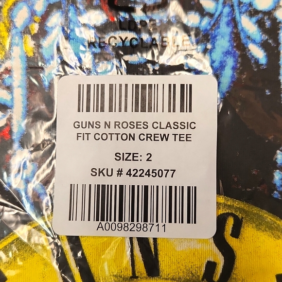 ❤️NWT VINTAGE TORRID GUNS N ROSES BAND TEE - SLASH, AXL ROSE CONCERT - PLUS SIZE - Picture 5 of 11